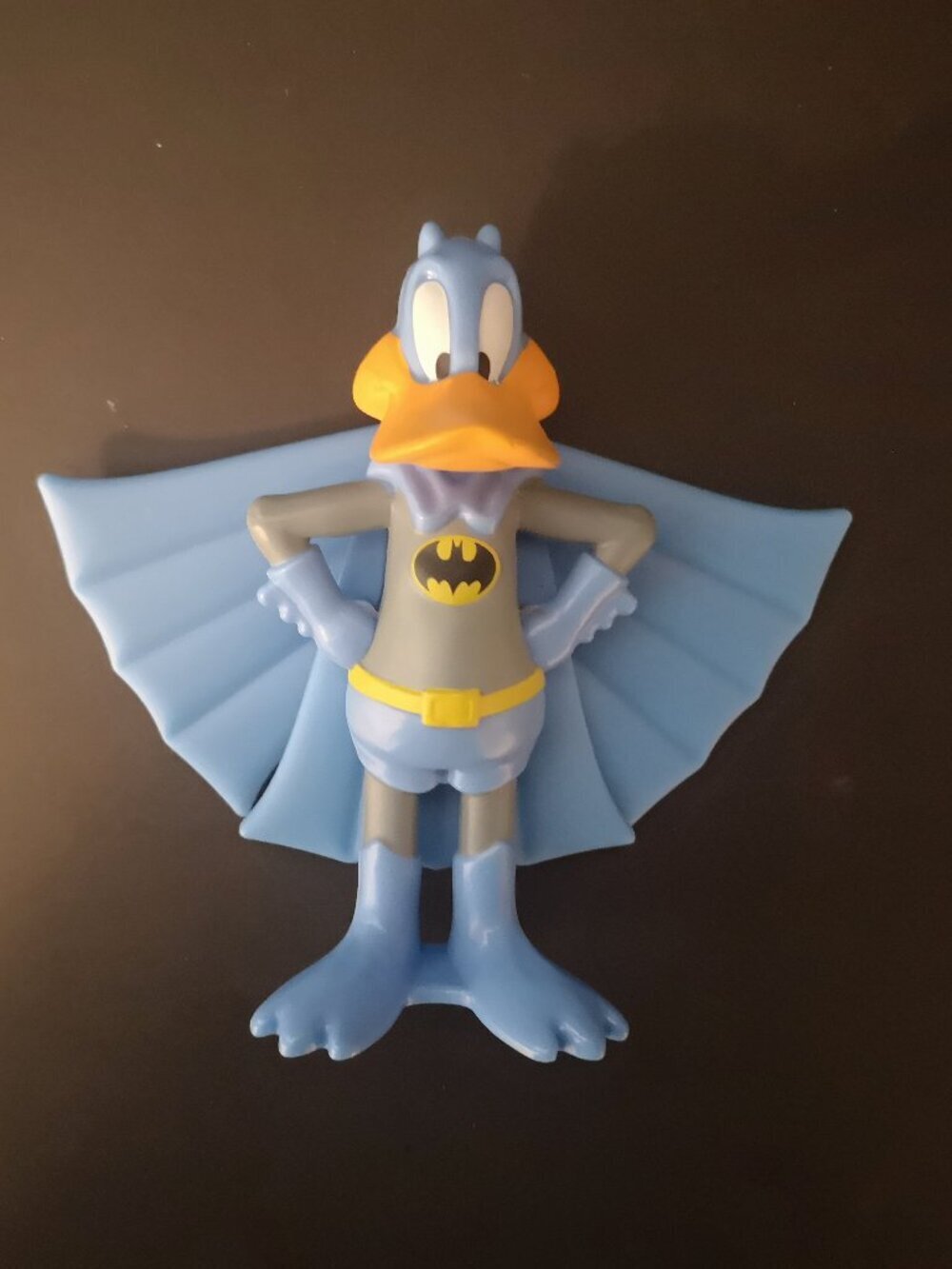 Warner Bros. / DC Comics Daffy Duck as Batman Looney Tunes Burger King Toy 3.5"
